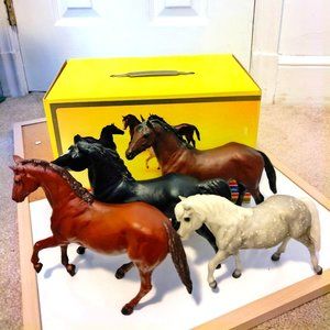 1987 Breyer Black Beauty Family Set with Box